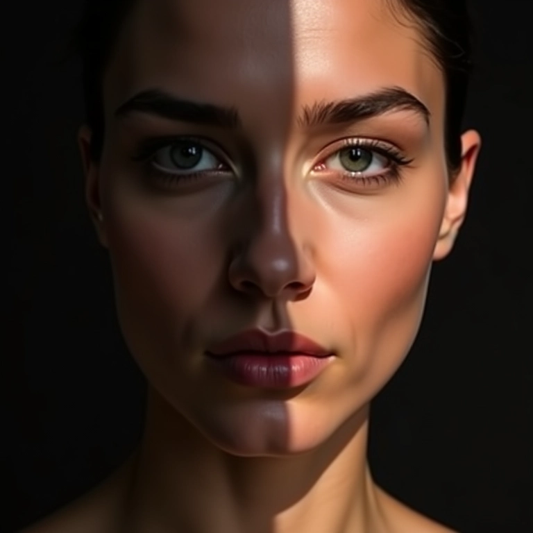 A importância da luz na maquiagem.