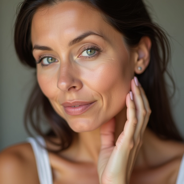 Adaptando a cor do corretivo à idade da pele.