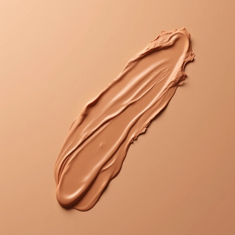 Amostra de corretivo em bastão demonstrando alta cobertura.