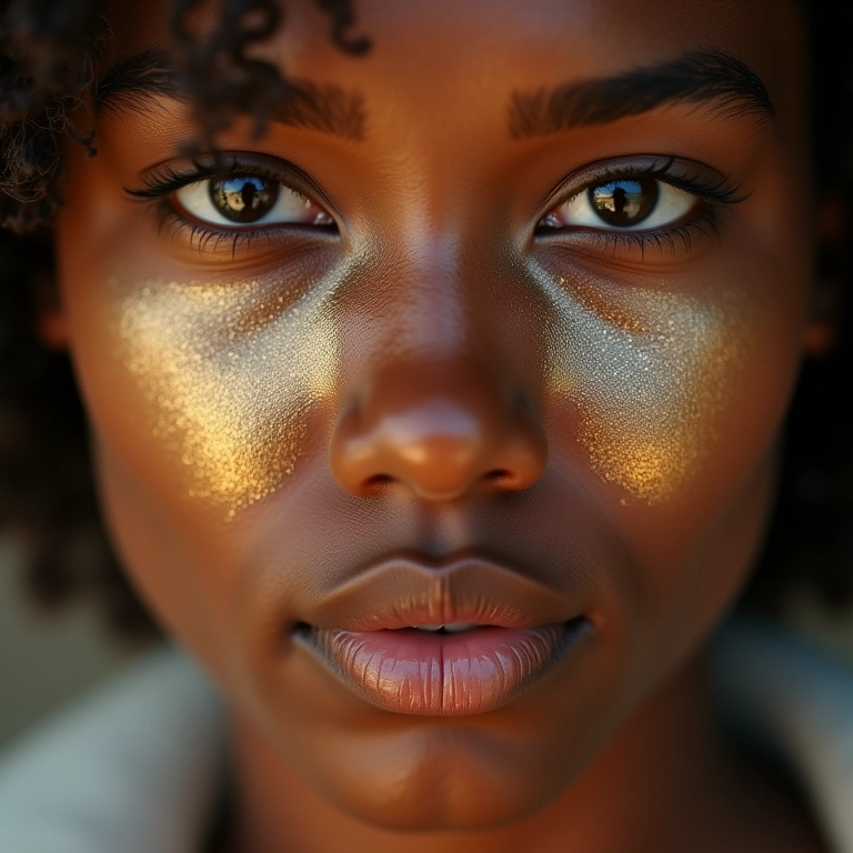 Análise do subtom de pele para escolher a base ideal.