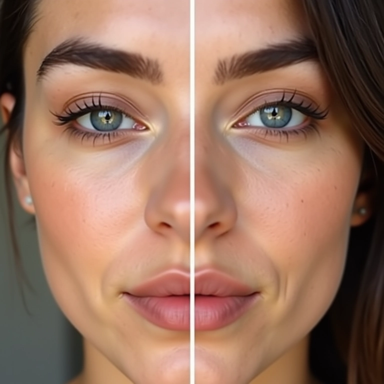 Antes e depois da aplicação de corretivo com diferentes níveis de cobertura.