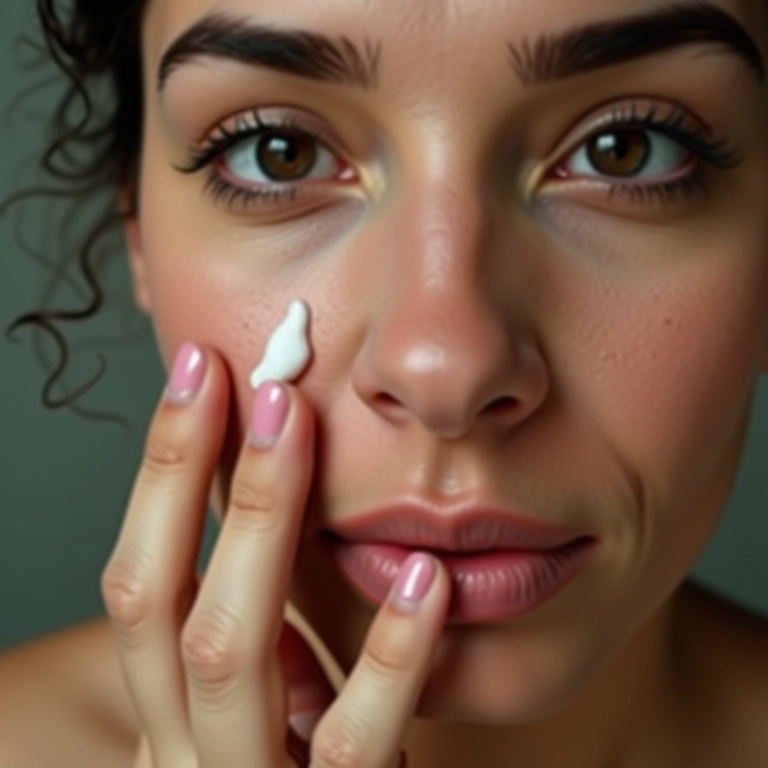 Aplicação de primer facial para durabilidade da maquiagem.