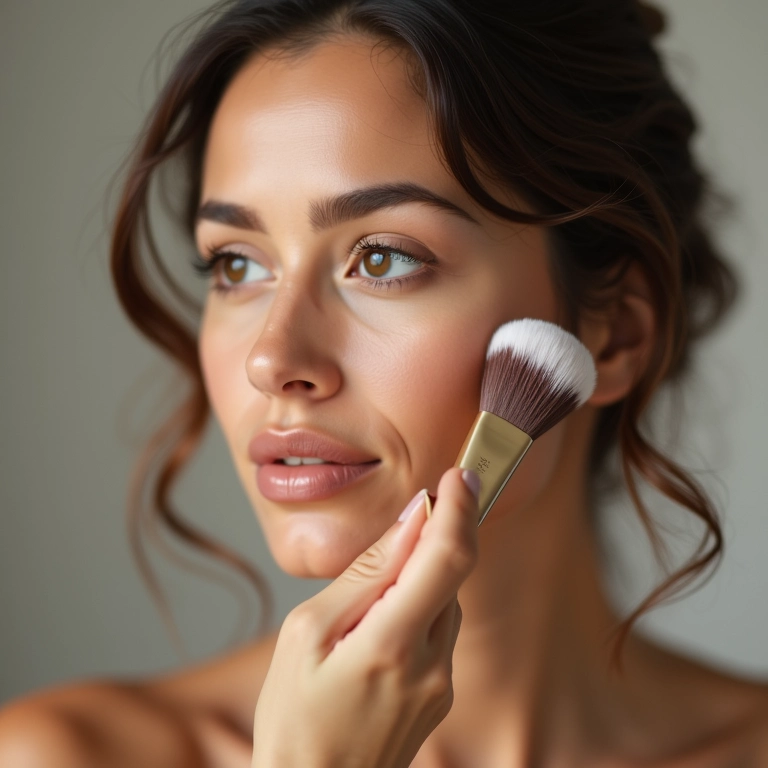 Aplique a base com moderação.