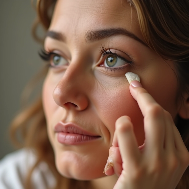 Atenção especial às áreas problemáticas do rosto.