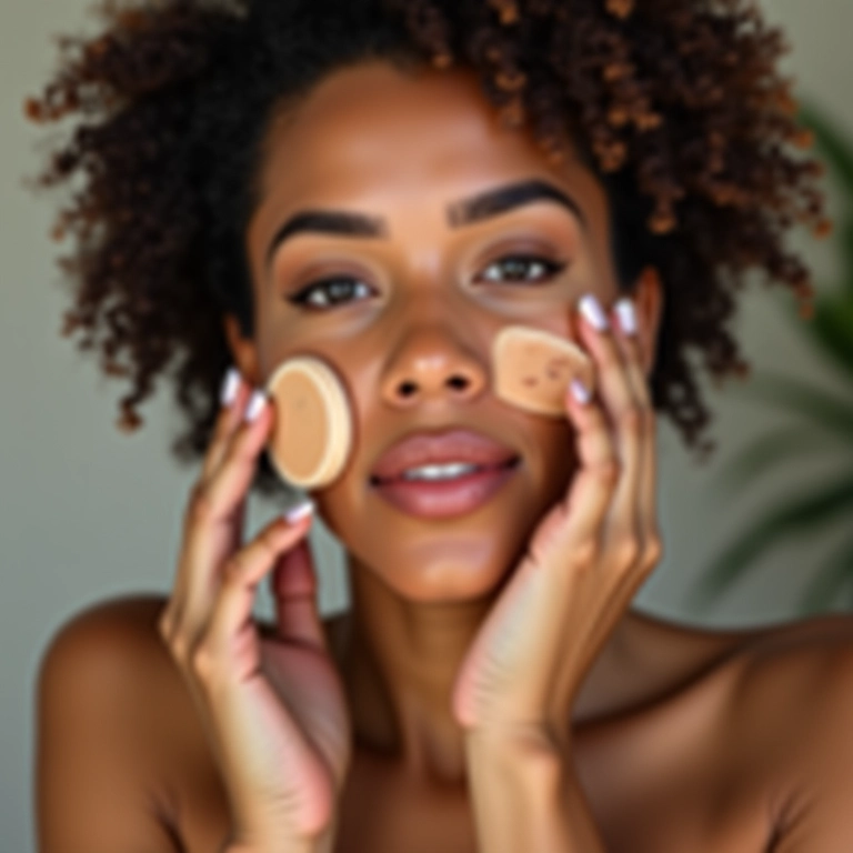 Base cushion de baixa cobertura para um look natural e radiante.