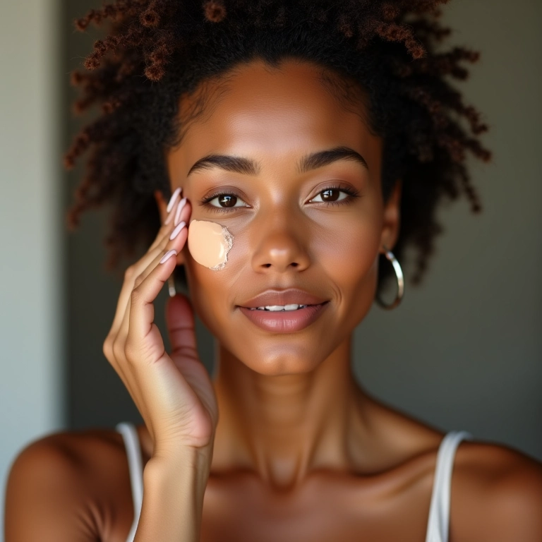 Base cushion para pele mista, equilibrando hidratação e controle de oleosidade.