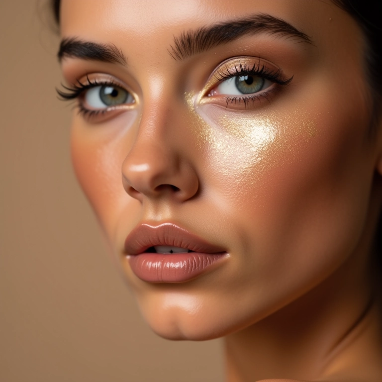 Base de maquiagem com aparência diferente devido à validade.