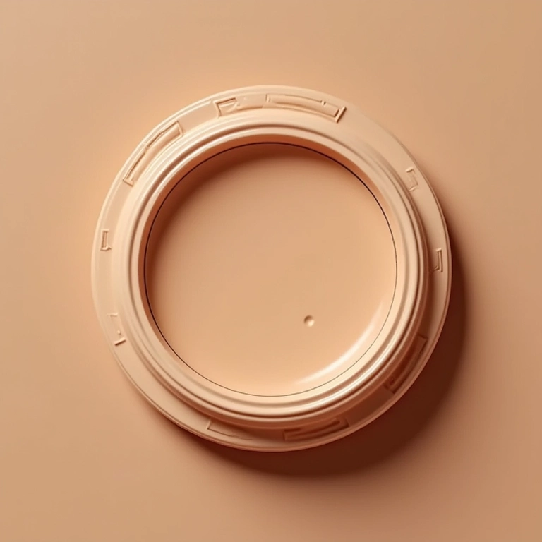 Base em pó compacta vegana, livre de crueldade e com ingredientes naturais.