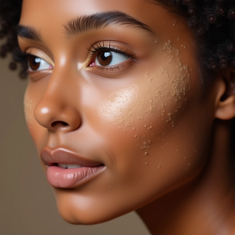 Base hipoalergênica de alta cobertura para uma pele perfeita.