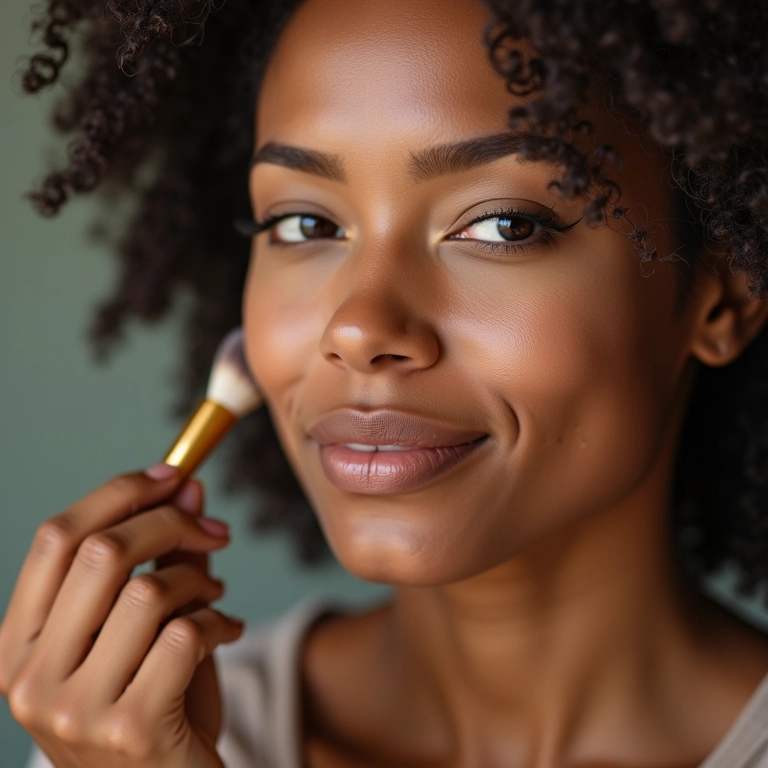 Base matte anos 90: aplicação para uma pele uniforme.