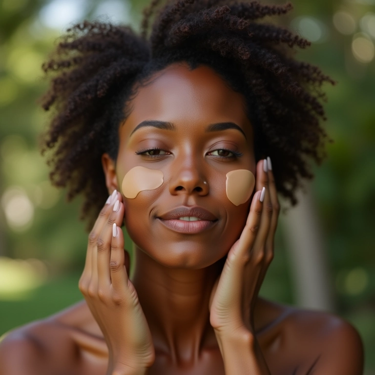 Base matte com FPS para proteção solar.