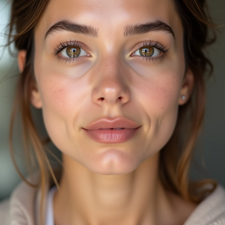 Base minimizando a aparência dos poros.