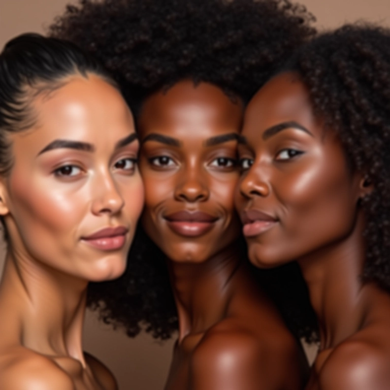 Base que se adapta a diferentes tons de pele.