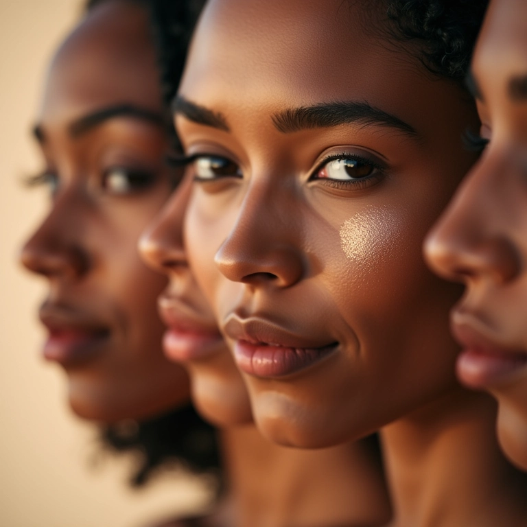 Base versátil para diversos tons de pele.