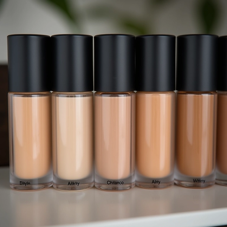 Bases indicadas para diferentes tipos de pele.