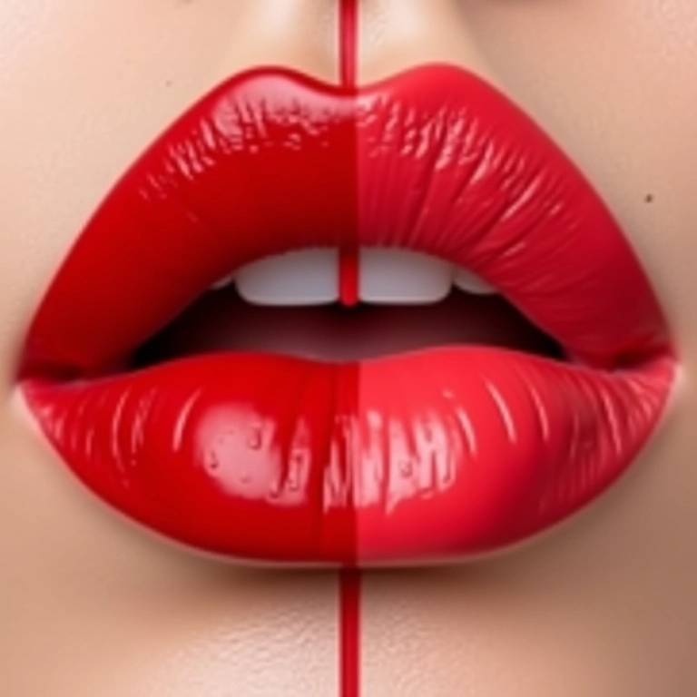Batom aumenta ou diminui os lábios?
