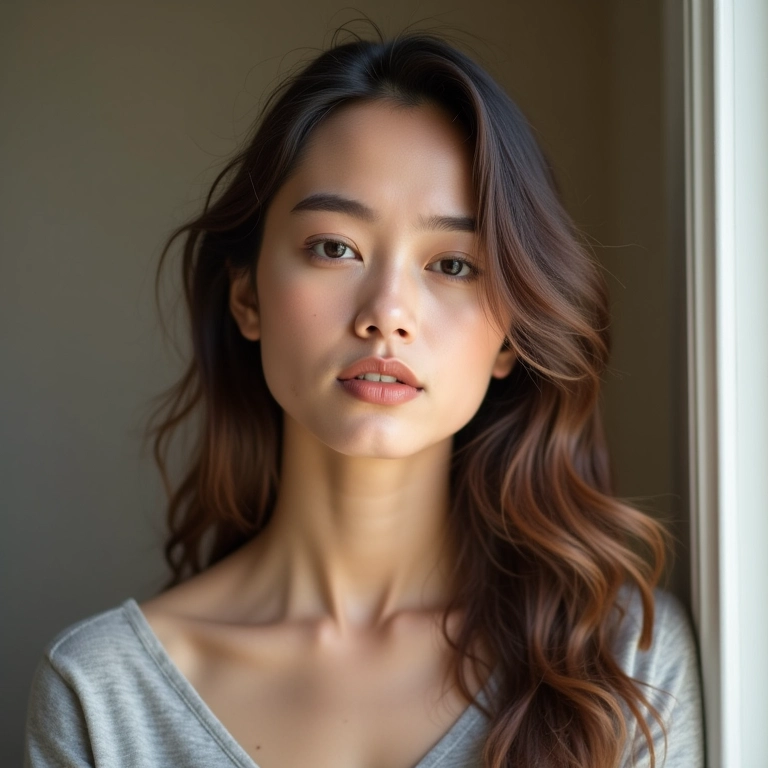 Batom marrom claro para o dia a dia.