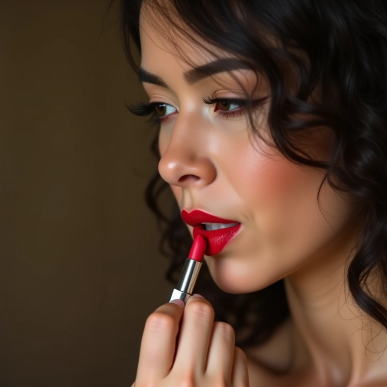 Batom vermelho ideal para cada ocasião.