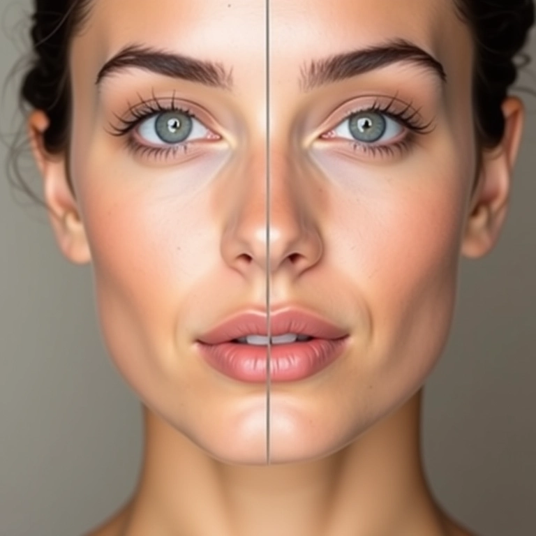 BB cream matte disfarçando imperfeições.