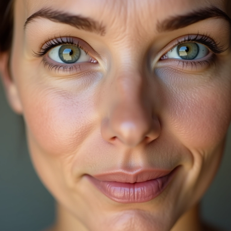 BB cream minimizando a aparência dos poros.