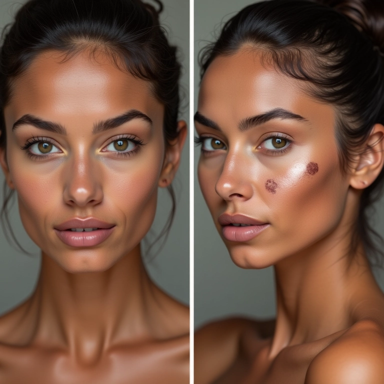 BB cream para disfarçar manchas e imperfeições.