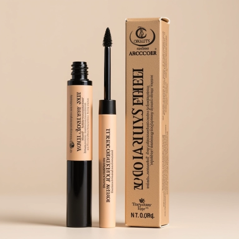 Beleza consciente com delineador vegano.