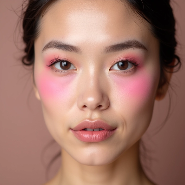 Blush cremoso versus blush em pó.