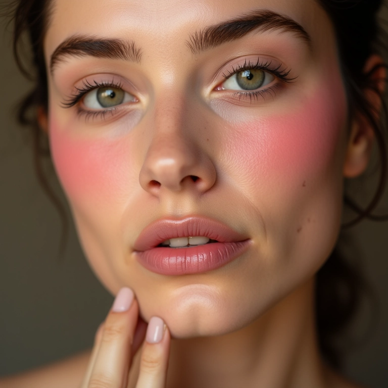 Blush e iluminador: a dupla perfeita.