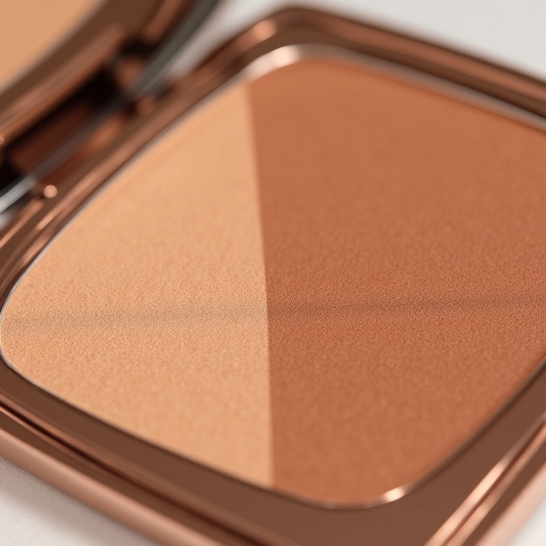 Bronzer opaco versus cintilante.