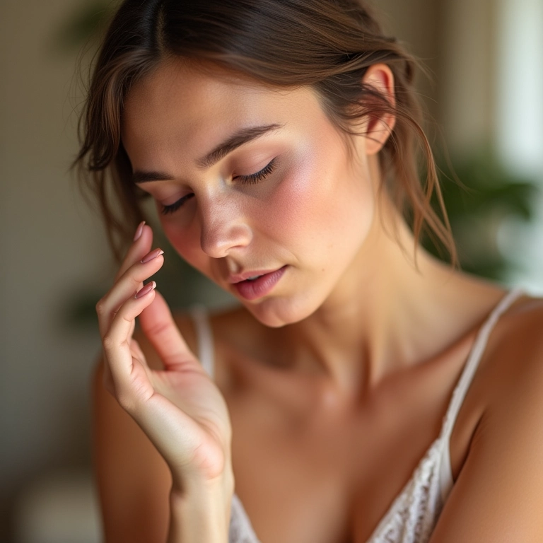 Bronzer rosado para pele clara.