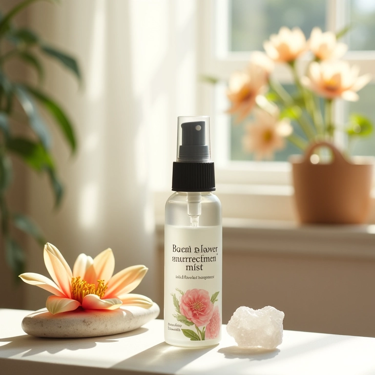 Bruma energizante com florais de Bach.