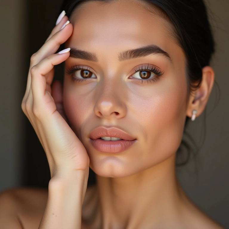 CC cream de alta cobertura, pele uniforme.