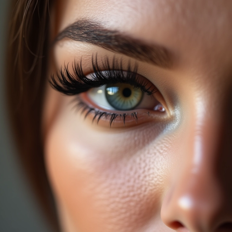 Cílios postiços para alongar o olhar