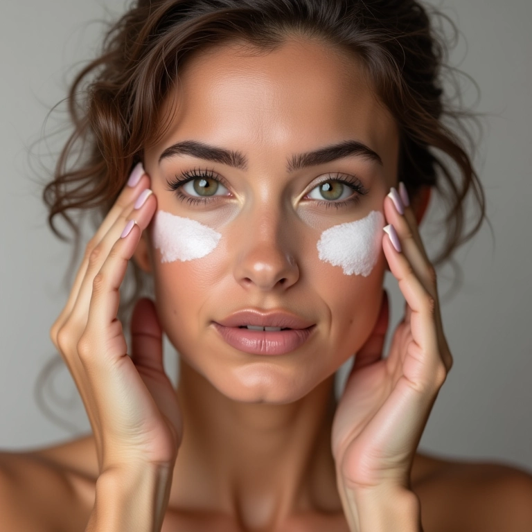 Clareamento de manchas com pó de farmácia: antes e depois.