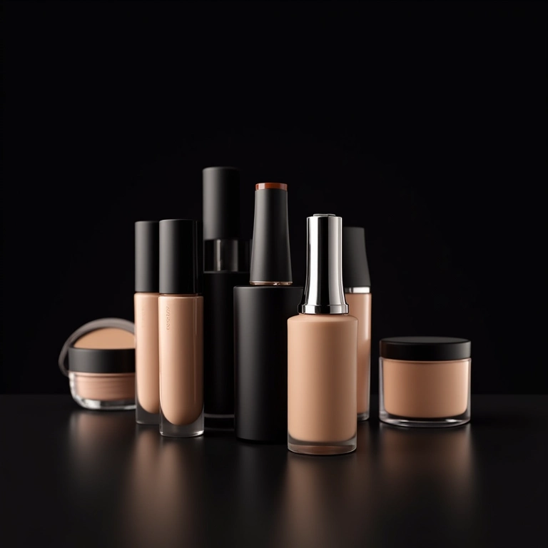 Coleção de marcas de base importadas.