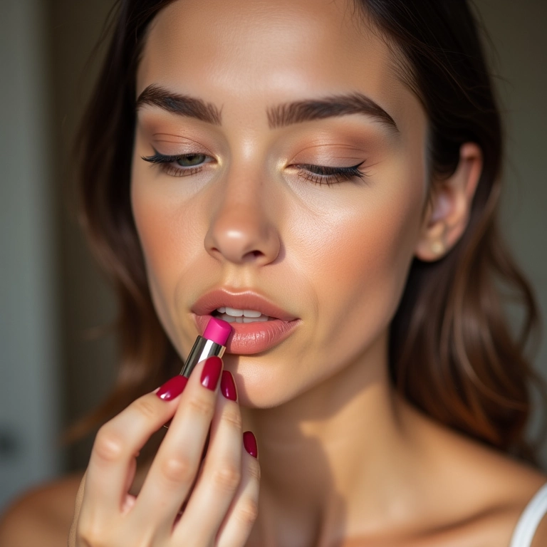 Combinando o corretivo mais claro com outros produtos de maquiagem.