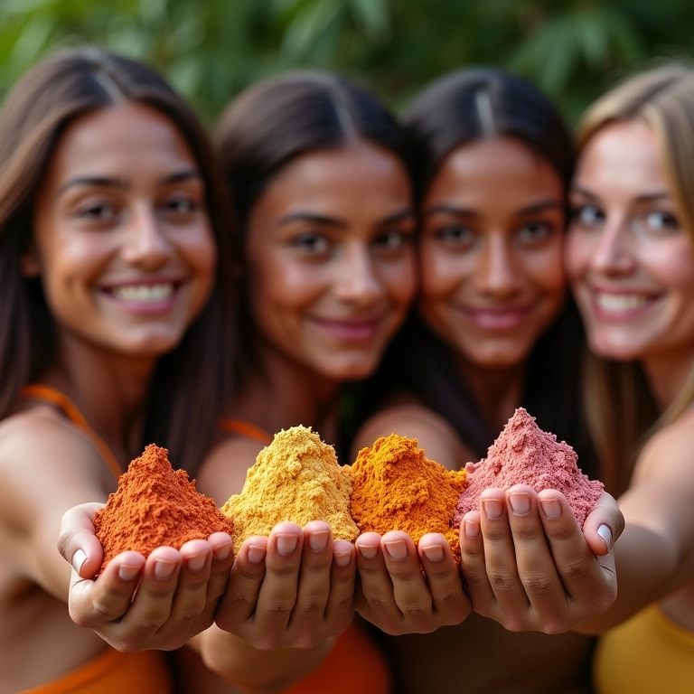 Como escolher o tom ideal de pó solto com cor para cada tipo de pele.