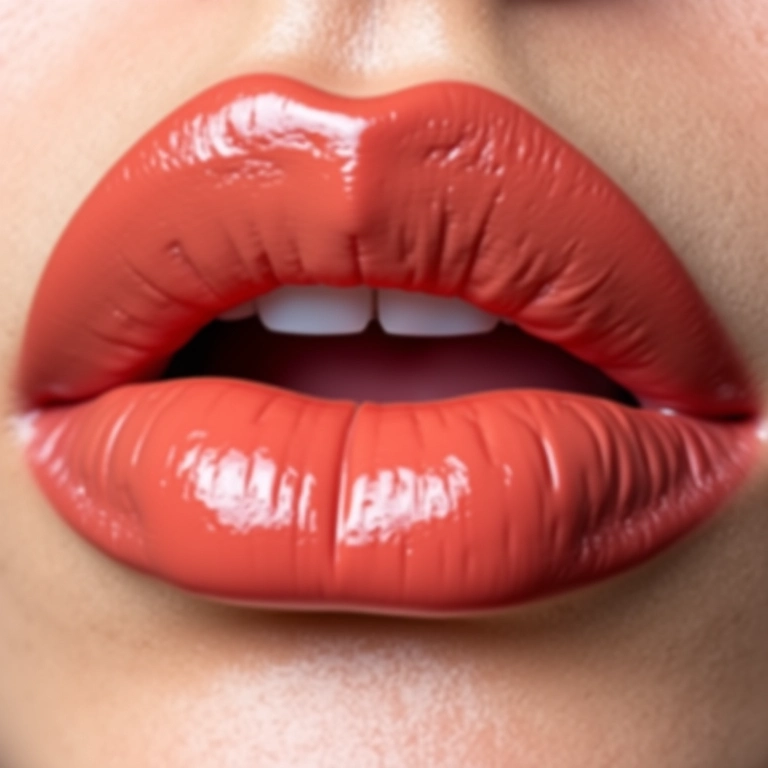 Comparativo de batons nude com subtons quentes e frios.