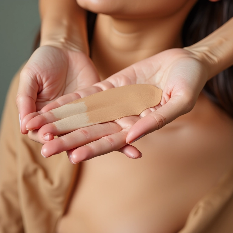 Comparativo de texturas de iluminador: pó, líquido e cremoso.