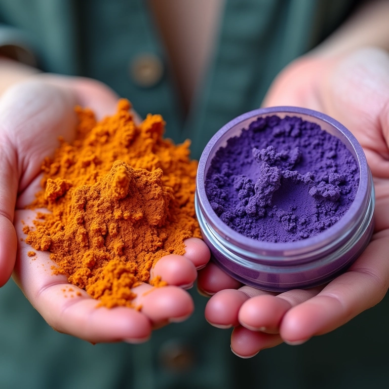 Comparativo: pó à prova d'água solto vs. compacto.