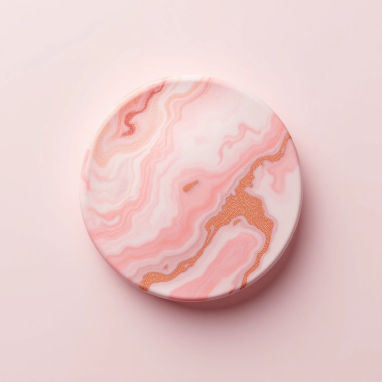 Conservação do iluminador marmorizado.