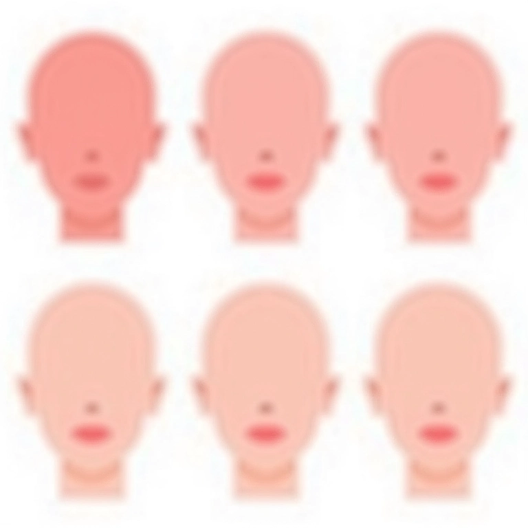 Contorno com blush para diferentes formatos de rosto.