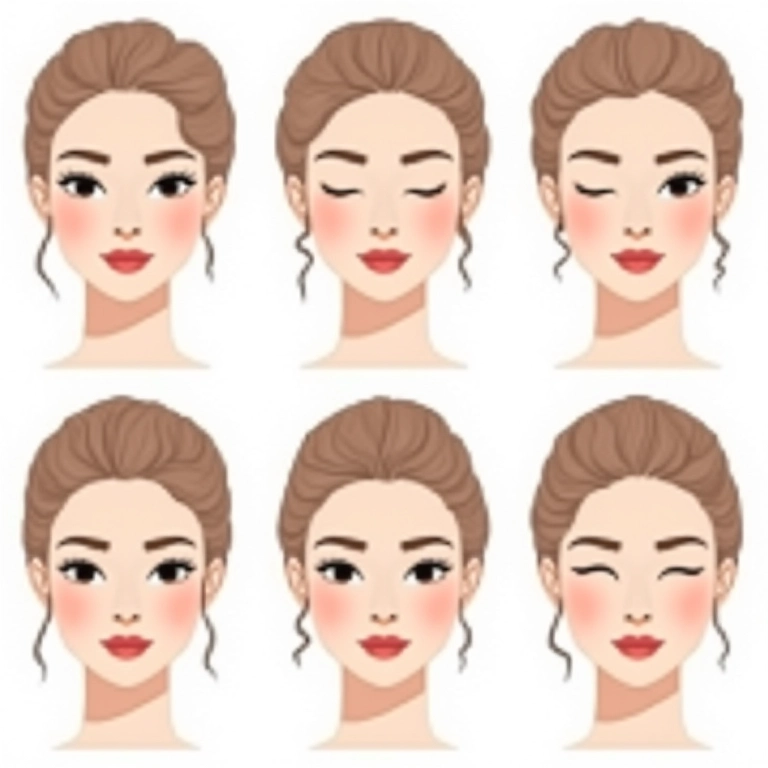 Contorno facial para diferentes formatos de rosto: guia visual.