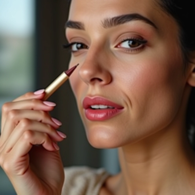 Contorno labial para aumentar os lábios: passo a passo.