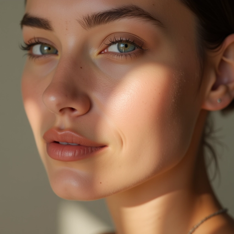 Contorno suave com corretivo mineral para um visual natural.