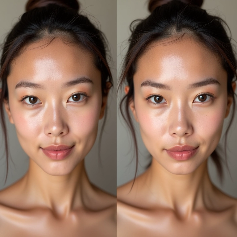 Controle de oleosidade com BB cream matte.