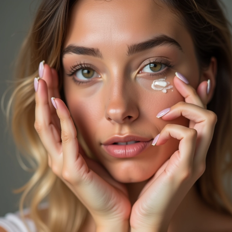 Corretivo cremoso para iluminar o rosto