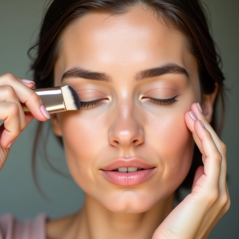 Corretivo cremoso para olheiras roxas