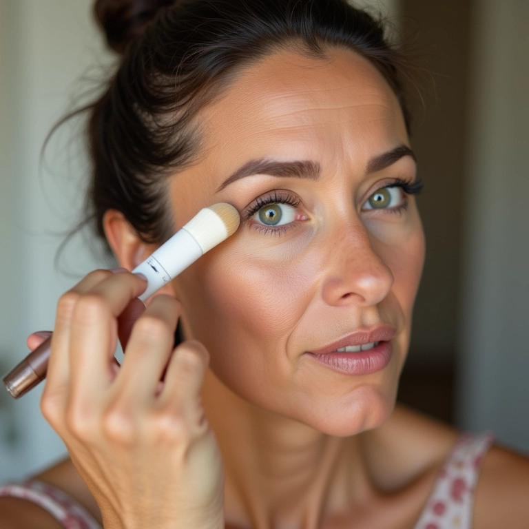 Corretivo cremoso para pele madura