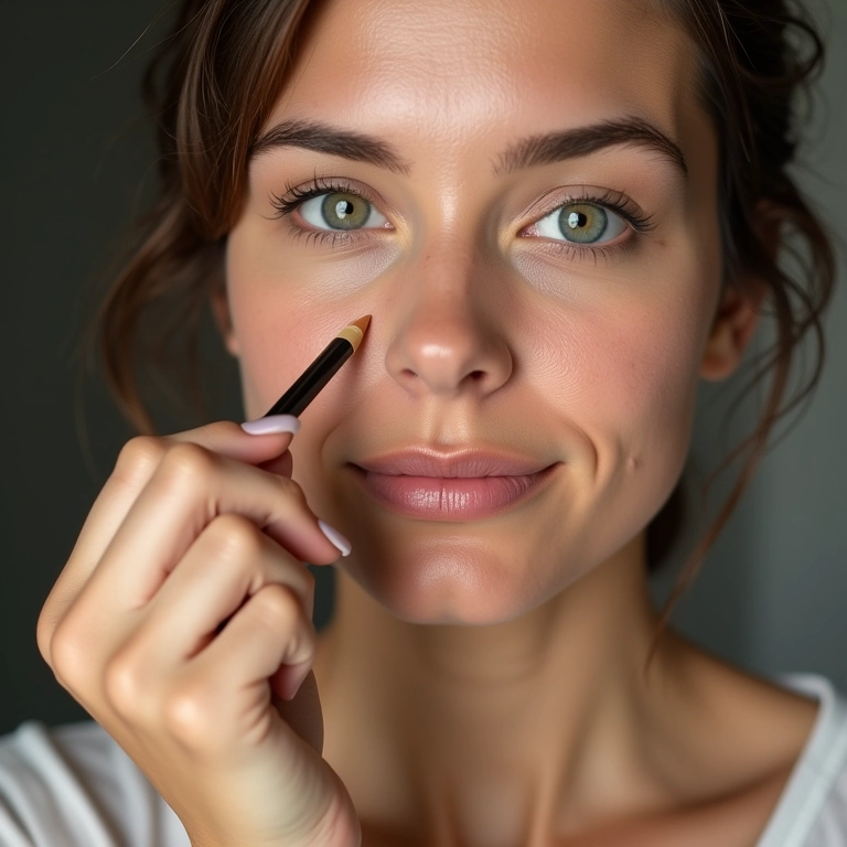 Corretivo em lápis para pele oleosa.